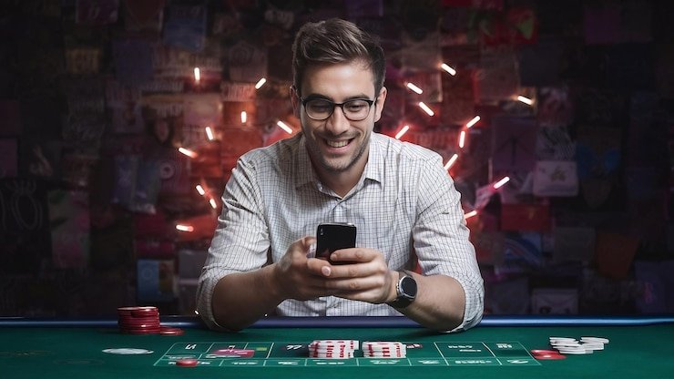 Top Trend Gaming market cards showing Piala AFF match, Mobile Legends tournament, and live roulette table